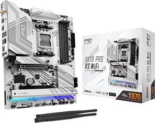 lga1700 マザーボード ASRock マザーボード X870 Pro RS WiFi AMD Ryzen 9000 シリーズ CPU (Soket AM5) 対応 X870 チップセット ATX マザーボード 【国内正規代理店品】の商品画像