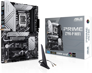 lga1700 マザーボード ASUS Z790-P ATX マザーボード WiFi 6、PCIe 5.0、DDR5、14+1 パワーステージ、3X M.2、Thunderbolt 4、2.5Gb LAN搭載の商品画像