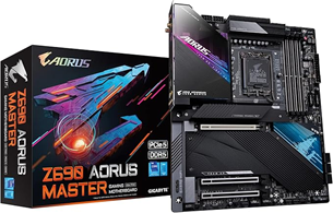 LGA1700ソケット対応マザーボード  GIGABYTE Z690 AORUS MASTER Rev. 1.0 マザーボード ATX [Intel Z690チップセット搭載]の商品画像