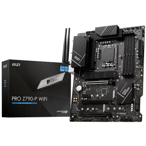 lga1700 マザーボード MSIマザーボード PRO Z790-P WIFI DDR5 第14/13/12世代CPU(LGA1700)対応 ATX 拡張ヒートシンクM.2 Shield Frozr [Intel Z790搭載] MB5917の商品画像