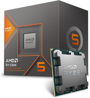 AM5 CPU Ryzen 8000 シリーズ  AMD CPU Ryzen 5 8600G with Wraith Stealth Cooler AM5 4.3GHz 6コア / 12スレッド 22MB 65W 正規代理店品の商品画像