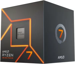 AM5 CPU Ryzen 7000 シリーズ  AMD Ryzen 7 7700, with Wraith Prism Cooler 3.8GHz 8コア / 16スレッド 40MB 65Wの商品画像