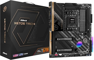 AM5 マザーボード おすすめ順第1位  ASRock マザーボード X670E Taichi AMD Ryzen 7000 シリーズ CPU (Soket AM5) 対応 ATXマザーボードの画像