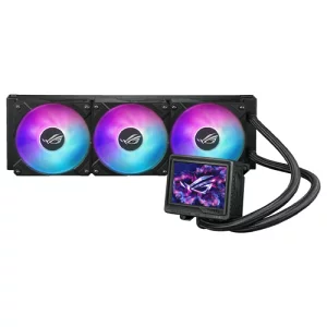 AM5 CPUクーラー ASUS CPUクーラー 360mm オールインワン AIO 水冷 LCD ROG Ryujin III 360 ARGB Extreme 国内正規代理店品の商品画像