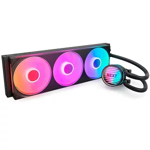 AM5 CPUクーラー NZXT Kraken Core 360 RGB 360mm 簡易水冷CPUクーラー ブラックの商品画像