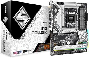 Socket AM5 マザーボードランキング3位　ASRock X670E Steel Legendの商品画像