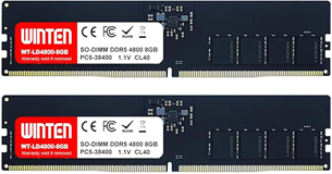 AMD Ryzen 5 7600 CPUで高コストパフォーマンスの自作ＰＣを組んでみよう  WINTEN デスクトップPC用 メモリ DDR5-4800 16GB（8GB×2枚）の商品画像